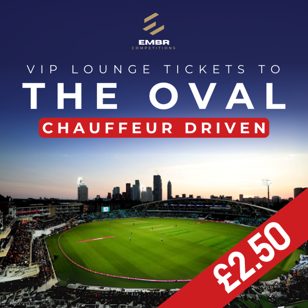 VIP CRICKET EXPERIENCE AT THE OVAL!