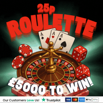 ♦️ 25p ROULETTE ♦️