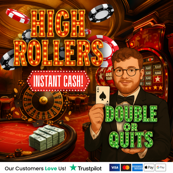 🃏 HIGH ROLLERS DOUBLE OR QUITS! 🃏