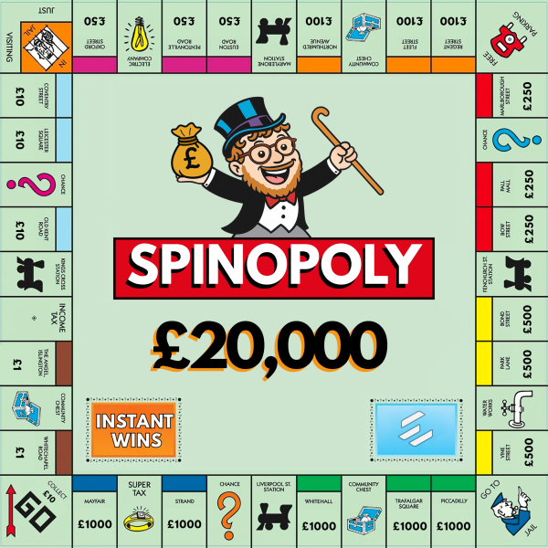 SPINOPOLY INSTANT WINS
