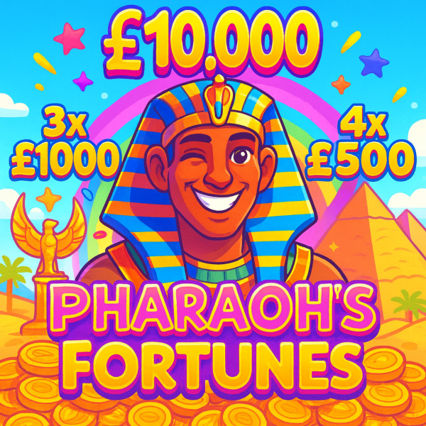 £10,000 Pharaoh's Fortunes!