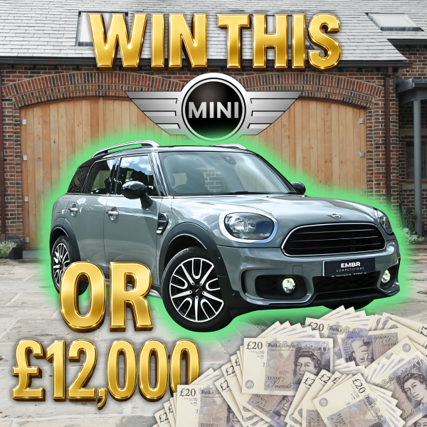 WIN THIS MINI OR £12,000!