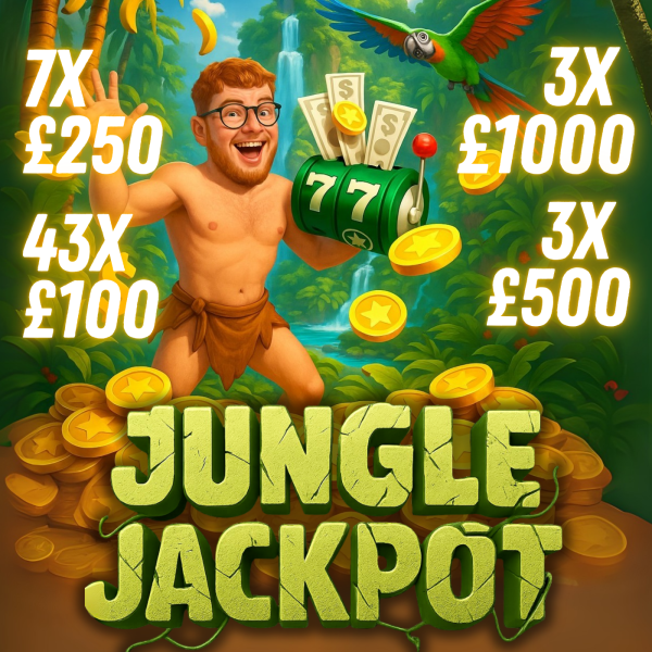JUNGLE JACKPOT INSTANT CASH WINS!